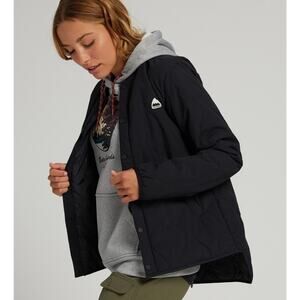 Burton Snowboarding Ski Kiley Insulator True Black Quilted Jacket Womens US L